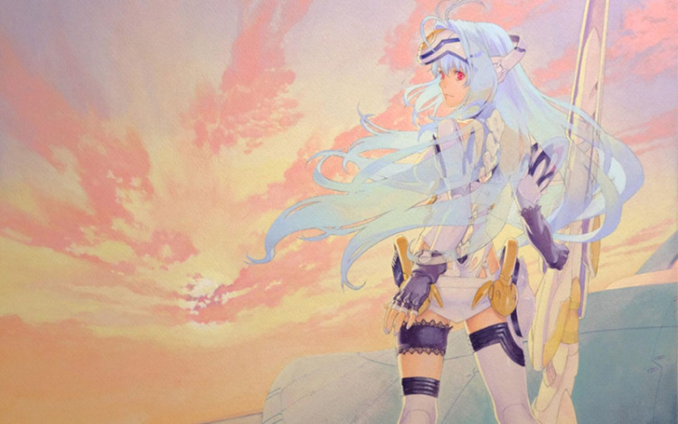 他喜欢画萝莉和放鸽子，他也是「异度」系列形象的缔造者