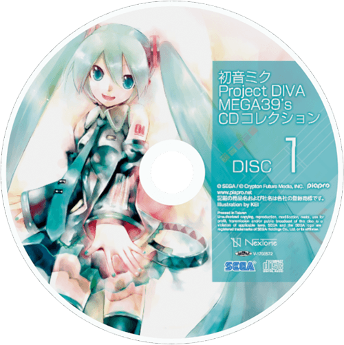 《初音未来 Project DIVA MEGA39's》新增曲