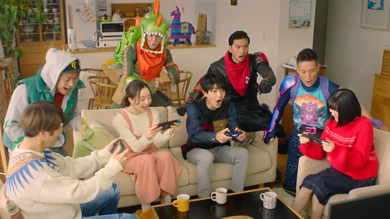 《堡垒之夜》4人篇广告