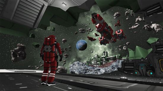 太空工程师游戏图集-篝火营地