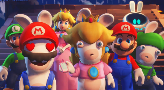 马力欧 + 疯狂兔子 星耀之愿游戏图集-篝火营地