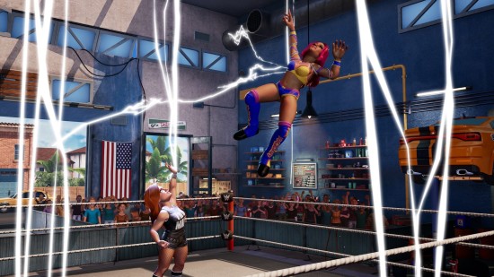 WWE 2K 竞技场游戏图集-篝火营地