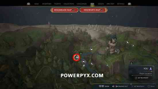 《霍格沃茨之遗》隐形兽雕像位置（第一部分）