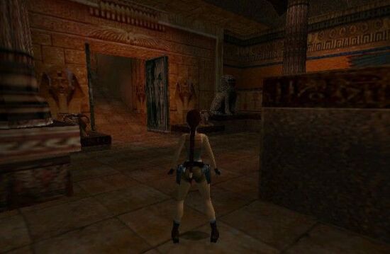 古墓丽影 4：最后的启示游戏图集-篝火营地