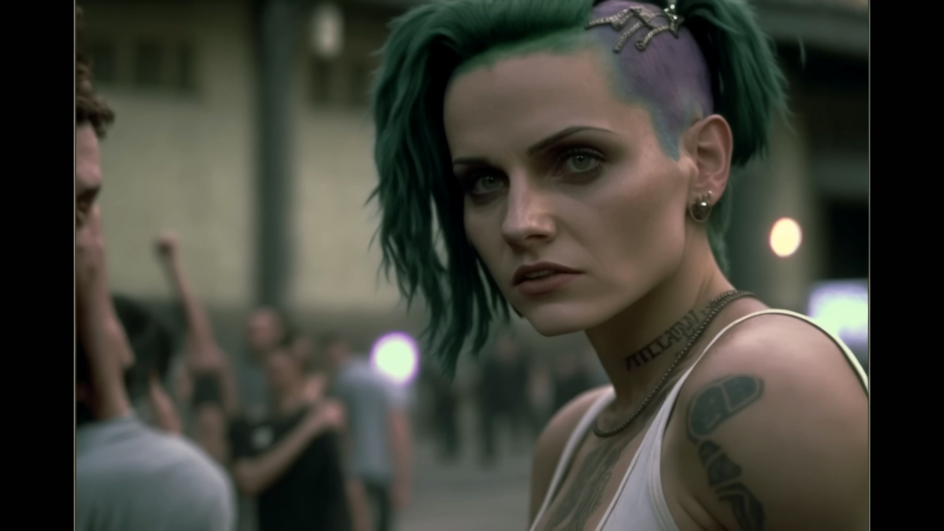 《赛博朋克 2077》x《银翼杀手》AI 制作电影视频