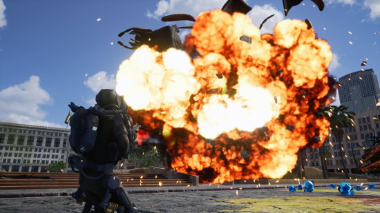 地球防卫军：铁雨游戏图集-篝火营地