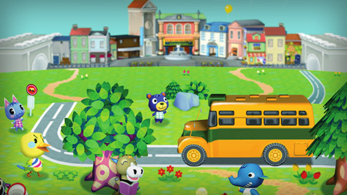 动物森友会 城市人游戏图集-篝火营地