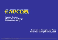 Capcom 新财年目标售出28000 万份主机游戏，预定会有多款大作推出