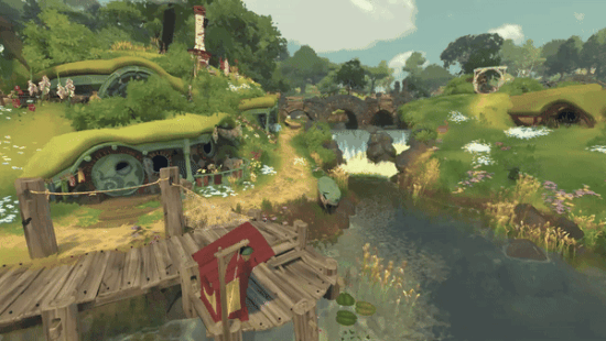 《魔戒》衍生游戏《夏尔传说》发布游戏实际画面展示