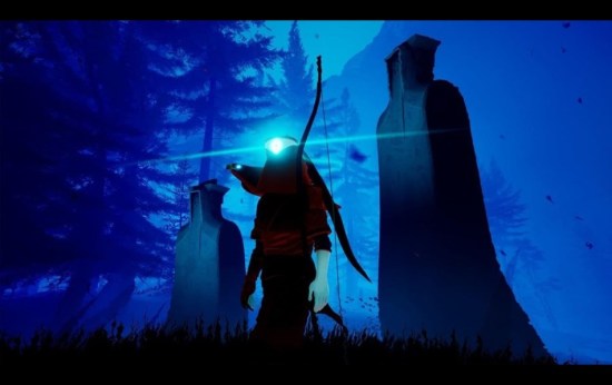 The Pathless游戏图集-篝火营地