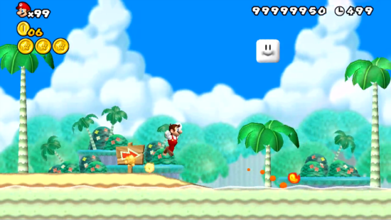 新超级马里奥兄弟Wii游戏图集-篝火营地