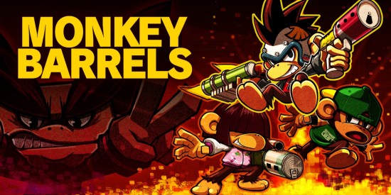 《猴子桶战（MONKEY BARRELS）》实体版今日正式发售