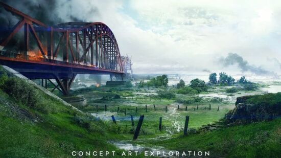 战地5游戏图集-篝火营地