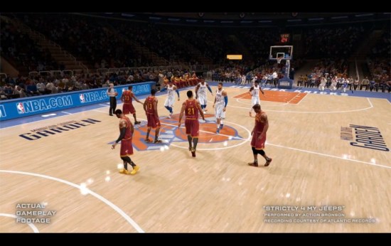 NBA Live 14游戏图集-篝火营地