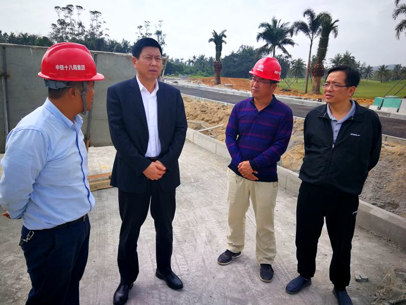 金跃良拜访海南省交通厅厅长林东并调研博鳌项目