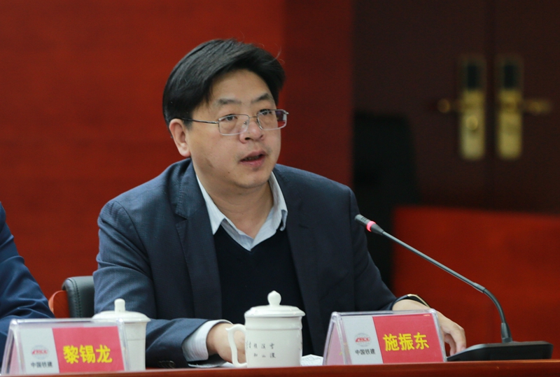 会计师黎锡龙,中国铁建西南区域总部副总经理,集团公司副总经理杨继全