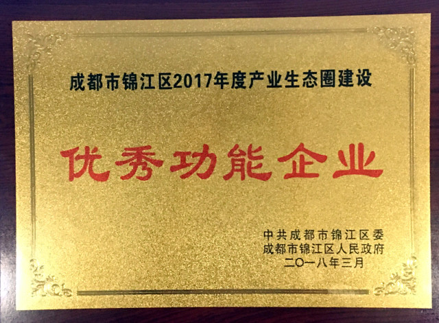優(yōu)秀功能企業(yè)表彰