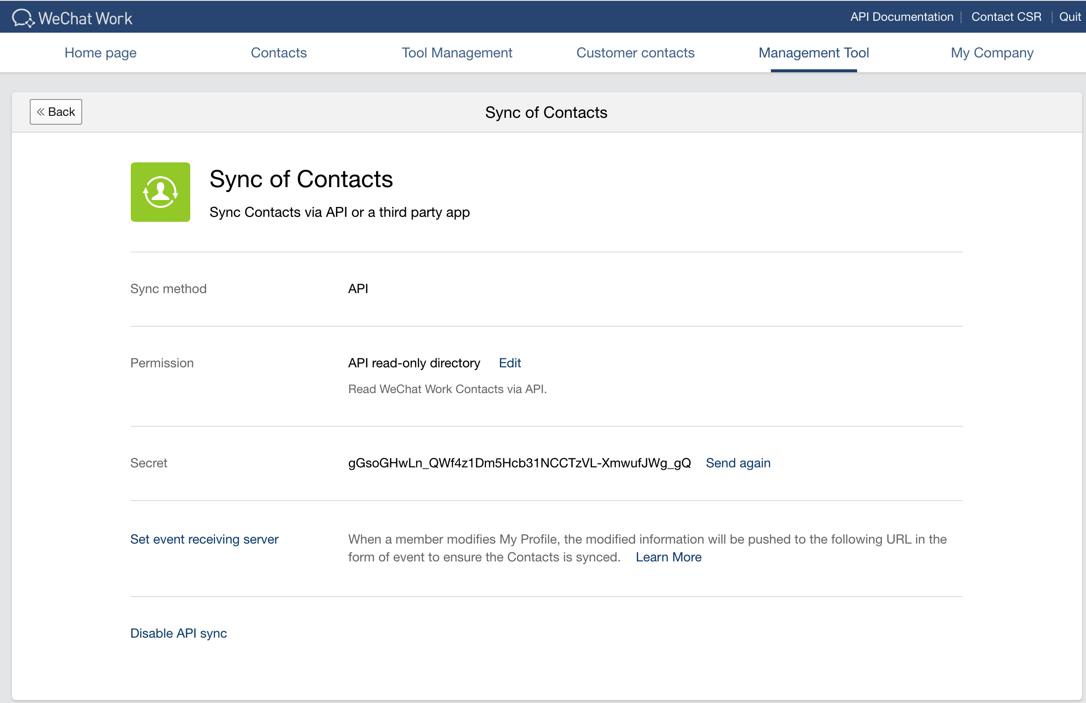 How do I enable Contacts Sync? -帮助中心-企业微信