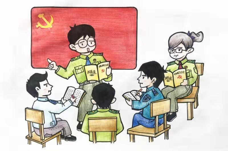 首先党员干部带好头,采用"选,派,聘"相结合,努力打造一支素质过硬的党