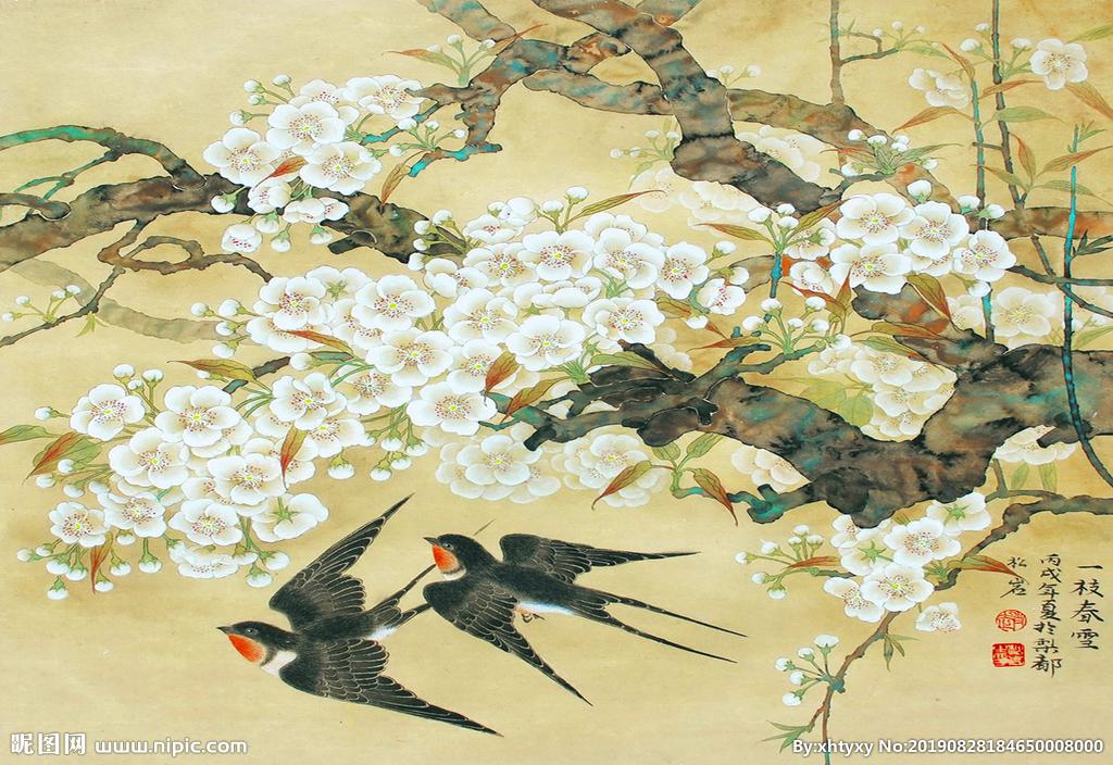 杨花上下小雀飞三国人